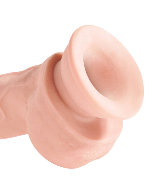 King Cock Plus 8 in Triple Density  Cock with Balls